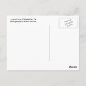 男の子アットローガンサークル ポストカード (裏面)