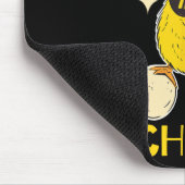 男の子イースターの忘れ衣装エッグ私は狩りチックス マウスパッド (コーナー)