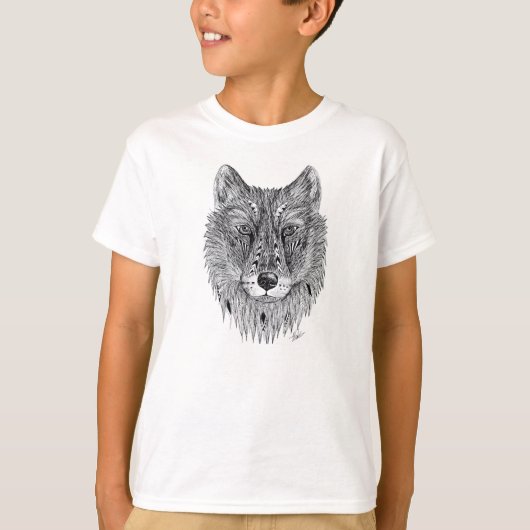 男の子ウルフティー Tシャツ (正面)