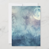 男の子オオカミ | ハロウィーンの赤ちゃんシャワー 招待状 (裏面)