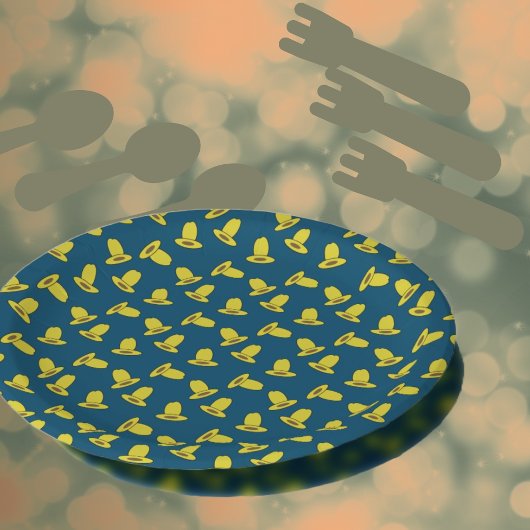 男の子カウボーイ誕生日パーティー ペーパープレート