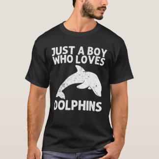 男の子カッコいいのためのドルフィンギフトBottlenose Dolphin Tシャツ