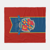 男の子ジョシュアまたは文字Jの名前は毛布を意味する フリースブランケット (正面(横))