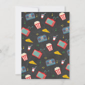 男の子スリープバースランバー誕生日パーティー 招待状 (裏面)