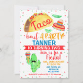 男の子タコの誕生日パーティーの招待 招待状 (正面)