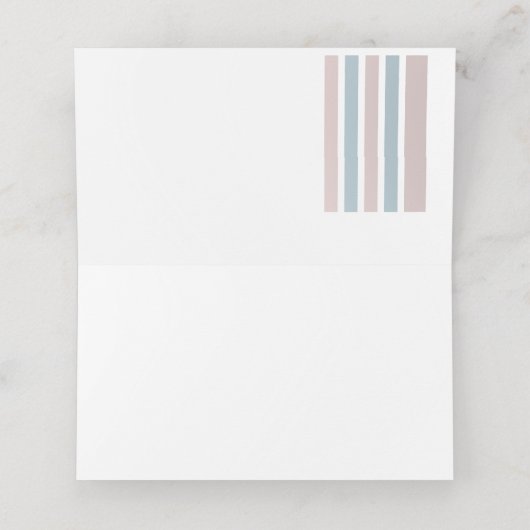 男の子ツインズテディベアベビーシャワーバッグトッパー プレイスカード (内部開封)