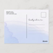 男の子テディベアかわいいウッドランド赤ちゃんシャワーI ポストカード (裏面)