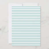 男の子トラックと車の都市の2番目の誕生日パーティー 招待状 (裏面)