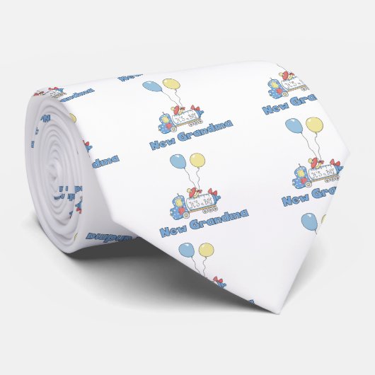 男の子トラックTシャツとギフトのおばあちゃん ネクタイ (ロール)