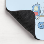 男の子トラックTシャツとギフトのおばあちゃん マウスパッド (コーナー)