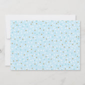 男の子ドーナツ招待状かわいいドーナツ誕生会 招待状 (裏面)