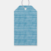 男の子ハッピーエレファントベイビーシャワー好意ギフトラベル ギフトタグ (裏面)