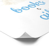 男の子ハロウィーンの小さな本と贈り物 ポスター (角)