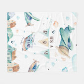 男の子フリースブランケット フリースブランケット (正面(横))