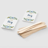 男の子フローラの赤ちゃんシャワー ハンドファン (組立なし)