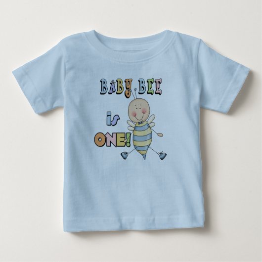 男の子ベビービー1st誕生日Tシャツとギフト ベビーTシャツ (正面)