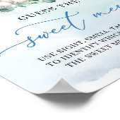 男の子ベビー象フローラ甘い混乱ゲームを推測 ポスター (角)