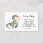 男の子ベビー エンクロージャーカード (正面)