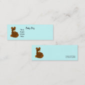 男の子ベビー スキニー名刺 (正面/裏面)