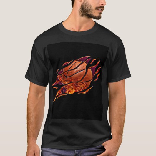 男の子ホットボールtシャツデザイン tシャツ (正面)