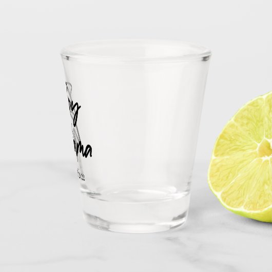 男の子マカスタムマEST。母ミニマル母ママ ショットグラス (右)