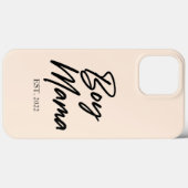 男の子マカスタムマEST。母ミニマル母ママ Case-Mate iPhoneケース (裏面 (横))