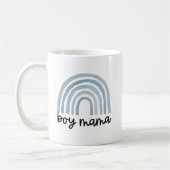 男の子ママ虹コーヒーマグ、男の子ママMAG、男の子ママ コーヒーマグカップ (左)