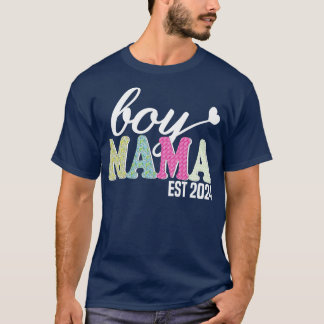男の子ママEst 2024 Tシャツ