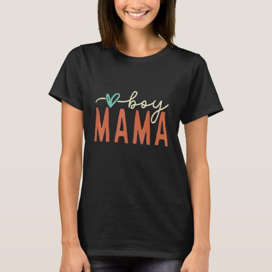 男の子ママMaママBruh Happy Mother s Day Tシャツ (正面)
