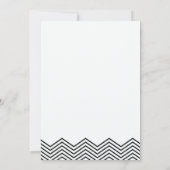 男の子モダン小さな男の口ひつ双子赤ちゃんシャワー 招待状 (裏面)