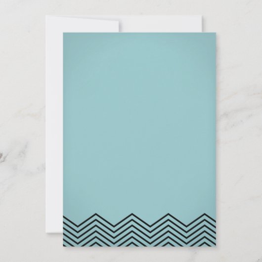 男の子モダン小さな男の口ひつ双子赤ちゃんシャワー 招待状 (裏面)