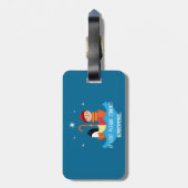 男の子失ったと見つかった友情の金属の弁当箱のキー ラゲッジタグ (裏面縦)