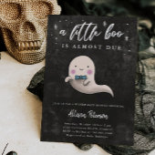 男の子幽霊ハロウィーンベイビーシャワーリトルブー 招待状