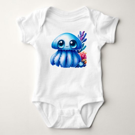 男の子用Tシャツ ベビーボディスーツ (正面)