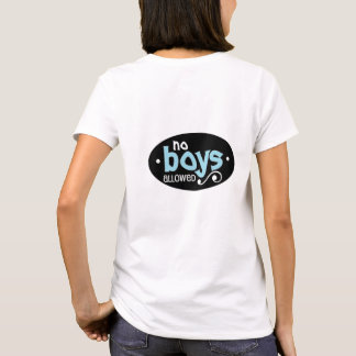 男の子禁止 Tシャツ