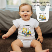 男の子私の最初のイースター ベビーボディスーツ