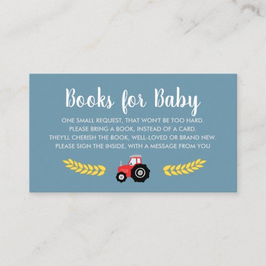 男の子素朴かわいいベビー エンクロージャーカード (正面)