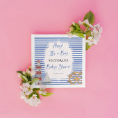 男の子航海のの赤ちゃんシャワー スタンダードカクテルナプキン