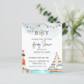 男の子誕生！海の世界を航くヨット (スタンド正面)