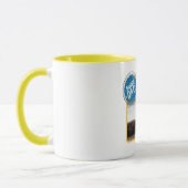 男の子運のパパ像 マグカップ (左)