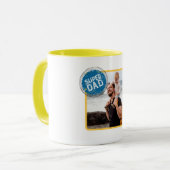 男の子運のパパ像 マグカップ (正面左)