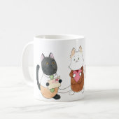 男の子達とヴァレンタイン！ コーヒーマグカップ (正面左)