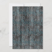 男の子1日の誕生日リトルフィッシャーマンオフィシャルワン 招待状 (裏面)