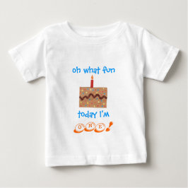 男の子1st誕生日の衣装 – ベビーT ベビーTシャツ