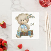 男の子3プライナプキン スタンダードカクテルナプキン (インサイチュ)