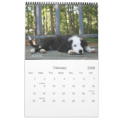 男の子 カレンダー (2月 2026)