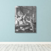 男の子 キャンバスプリント (インサイチュ (ウッドフロア))