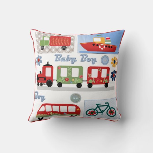 男の子 クッション (裏面)