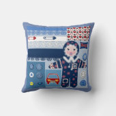 男の子 クッション (裏面)