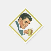 男の子 スタンダードカクテルナプキン (角)